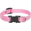 Show in main carousel: LupinePet Basic Solid Dog Collar, Pink, X-Small: 8 to 12-in neck, 1/2-in wide slide 1 of 6