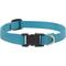 Show in main carousel: LupinePet Basic Solid Dog Collar, Aqua, XX-Small: 6 to 9-in neck, 1/2-in wide slide 1 of 6