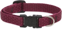 LupinePet Eco Dog Collar, Berry, XX-Small: 6 to 9-in neck, 1/2-in wide