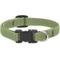 Show in main carousel: LupinePet Eco Dog Collar, Moss, Small: 10 to 16-in neck, 1/2-in wide slide 1 of 6