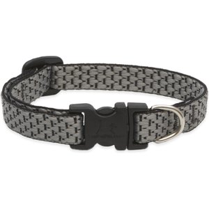 LupinePet Eco Dog Collar, Granite, Small: 10 to 16-in neck, 1/2-in wide