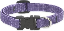 LupinePet Eco Dog Collar, Lilac, Small: 10 to 16-in neck, 1/2-in wide