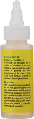 Show full view: RenewedPet Dog & Cat Eye Remedy Drops, 2-fl oz bottle slide 3 of 4