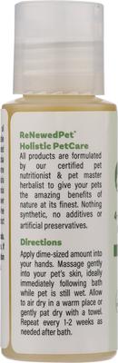 Show full view: RenewedPet 4-Hairless Pets Dog & Cat Conditioner, 2-fl oz bottle slide 2 of 5