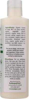Show full view: RenewedPet 4-Hairless Pets Dog & Cat Shampoo, 8-fl oz bottle slide 3 of 6