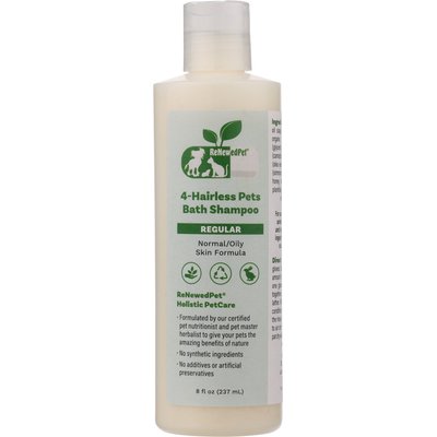 RenewedPet RenewedPet 4-Hairless Pets Dog & Cat Shampoo, 8-fl oz bottle