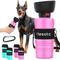 Show in main carousel: LESOTC Foldable Travel Dog Water Bottle, 34-oz, Pink slide 1 of 6
