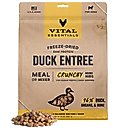 Vital Essentials Freeze-Dried Raw Duck Entree & Mixer Dog Food Crunchy Mini Nibs, 25-oz bag