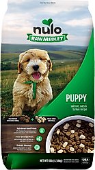 Nulo Raw Medley Salmon, Oats & Turkey Puppy Dry Dog Food, 10-lb bag