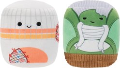 Squishmallows ChewMees Brando Shoe & Linus Sock Plush Dog Toys, 2 count slide 2 of 2