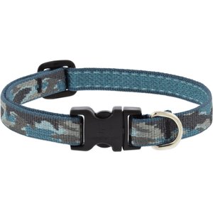 LupinePet Original Designs Sand Shark Dog Collar, Sand Shark, X-Small: 8 to 12-in neck, 1/2-in wide
