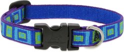 LupinePet Original Designs Sea Glass Dog Collar, Sea Glass, X-Small: 8 to 12-in neck, 1/2-in wide