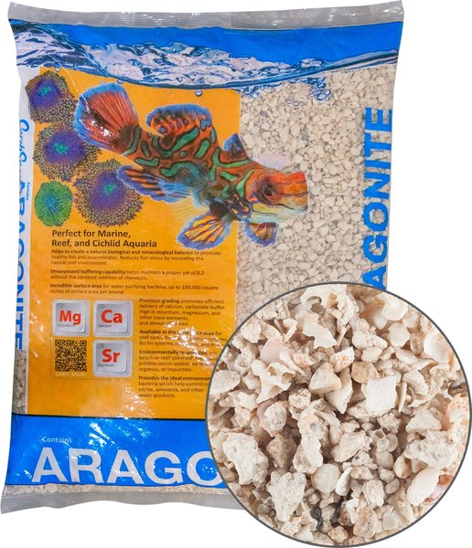 Show full view: CaribSea Aragonite Florida Aquarium Crushed Coral, 10-lb bag slide 1 of 2