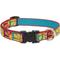 Show in main carousel: LupinePet Original Designs Crazy Daisy Nylon Standard Dog Collar, Small: 9 to 14-in neck, 3/4-in wide slide 1 of 7