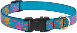 LupinePet Original Designs Wet Paint Nylon Standard Dog Collar, Small: 9 to 14-in neck, 3/4-in wide
