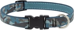 LupinePet Original Designs Sand Shark Nylon Standard Dog Collar, Small: 9 to 14-in neck, 3/4-in wide