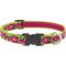 Show in main carousel: LupinePet Original Designs Petunias Nylon Standard Dog Collar, Small: 9 to 14-in neck, 3/4-in wide slide 1 of 6