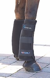 Shires Equestrian Products ARMA Hot/Cold Relief Horse Boots, Black
