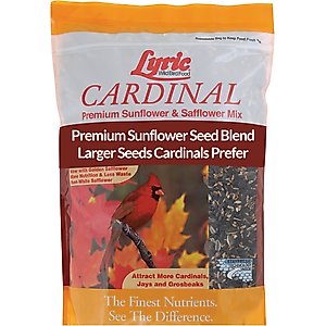 Lyric Cardinal Premium Sunflower & Safflower Mix Wild Bird Food, 3.75-lb bag