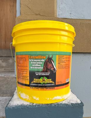 Show full view: Finish Line Easywillow Soreness & Stiffness Powder Horse Supplement, 18.4-lb tub slide 4 of 5