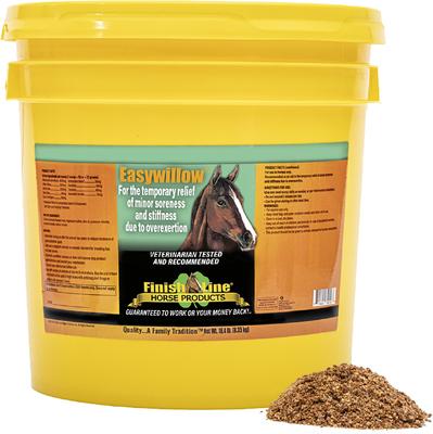Show full view: Finish Line Easywillow Soreness & Stiffness Powder Horse Supplement, 18.4-lb tub slide 3 of 5