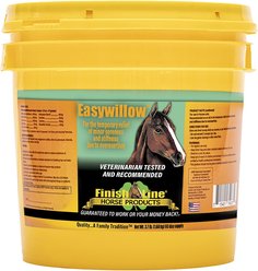 Finish Line Easywillow Soreness & Stiffness Powder Horse Supplement, 3.7-lb tub