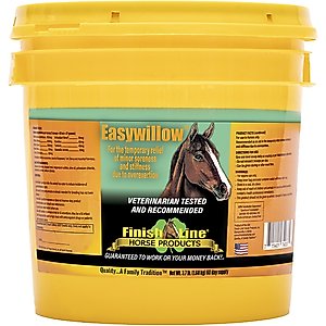 Finish Line Easywillow Soreness & Stiffness Powder Horse Supplement, 3.7-lb tub