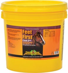 Finish Line Feet First Skin, Coat & Hoof Care Powder Horse Supplement, 22.5-lb tub