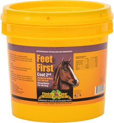 Finish Line Feet First Skin, Coat & Hoof Care Powder Horse Supplement, 4.5-lb tub