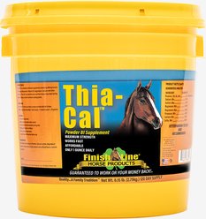 Finish Line Thia-Cal Liquid B1 Calming Powder Horse Supplement, 6.15-lb tub