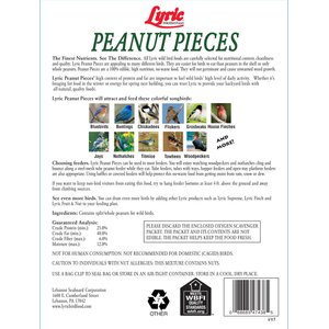 Lyric Peanut Pieces Wild Bird Food, 15-lb bag