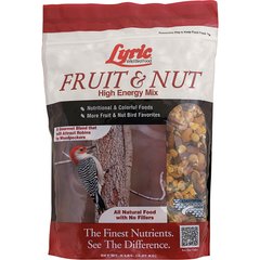 Lyric Fruit & Nut High Energy Mix Wild Bird Food, 5-lb bag