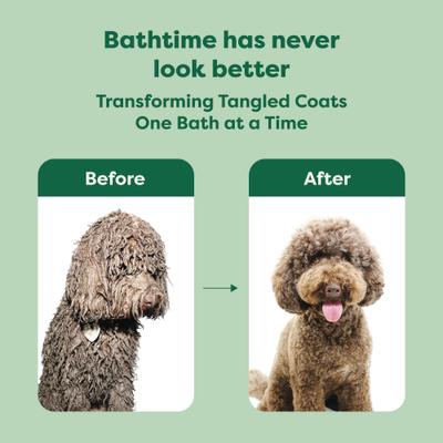 Show full view: Earth Rated 3-in-1 Detangling Dog Shampoo & Conditioner, White Tea & Basil Scent, 16-fl oz bottle slide 6 of 10