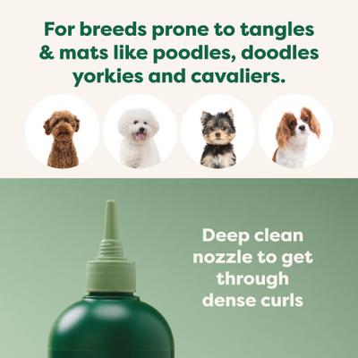 Show full view: Earth Rated 3-in-1 Detangling Dog Shampoo & Conditioner, White Tea & Basil Scent, 16-fl oz bottle slide 5 of 10