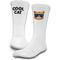 Show in main carousel: ISlide Cool Cat Socks, Great White, Medium slide 1 of 1
