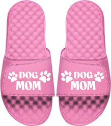 ISlide Dog Mom Slides, Pink, W7 / M6