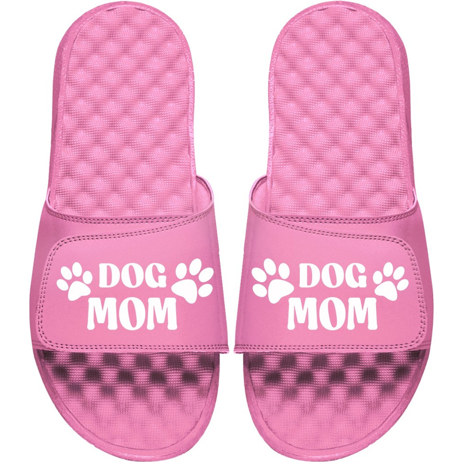 ISlide Dog Mom Slides, Pink, W8 / M7