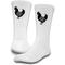 Show in main carousel: ISlide Crazy Chicken Lady Socks, Great White, Large slide 1 of 1