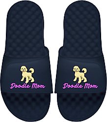 ISlide Doodle Mom Slides, Navy Blue, W7 / M6