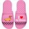 Show in main carousel: ISlide Valentine's Day Love My Weenie Slides, Pink, W10 / M9 slide 1 of 1
