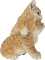 Hi-Line Gift Hugging Kittens Statue, 6.77-in, Orange slide 2 of 7