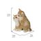 Show in main carousel: Hi-Line Gift Hugging Kittens Statue, 6.77-in, Orange slide 7 of 8