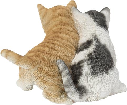 Show full view: Hi-Line Gift Kittens Sitting Together Cat Statue, Multicolor, 5.12-in slide 3 of 8