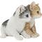Show in main carousel: Hi-Line Gift Kittens Sitting Together Cat Statue, Multicolor, 5.12-in slide 4 of 8