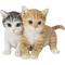 Show in main carousel: Hi-Line Gift Kittens Sitting Together Cat Statue, Multicolor, 5.12-in slide 2 of 8