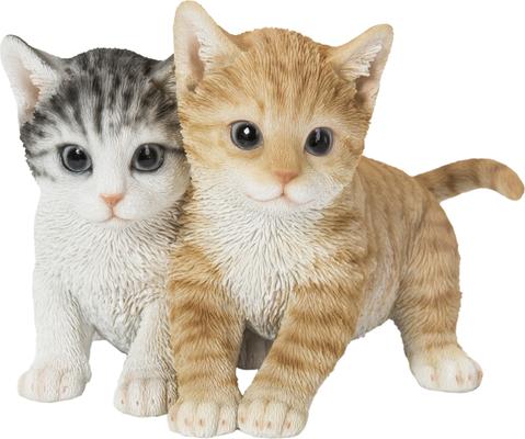 Show full view: Hi-Line Gift Kittens Sitting Together Cat Statue, Multicolor, 5.12-in slide 2 of 8