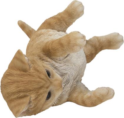 Show full view: Hi-Line Gift Laying Down Cat Statue, Orange & White, 3.15-in slide 5 of 7