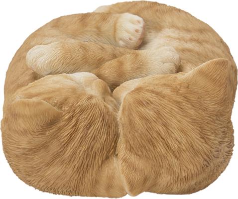 Show full view: Hi-Line Gift Sleeping Couple Cat Statue, 3-in, Orange slide 4 of 8