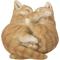 Show in main carousel: Hi-Line Gift Sleeping Couple Cat Statue, 3-in, Orange slide 2 of 8