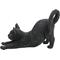 Show in main carousel: Hi-Line Gift Stretching Cat Statue, 9.37-in, Black slide 3 of 8